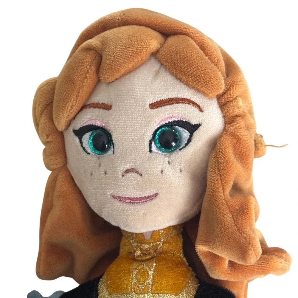 TY Sparkle Disney Frozen 2 Elsa & Anna Plush Dolls Set 16